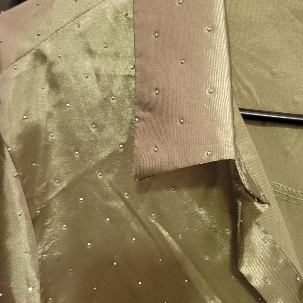Satin Button-Up Shirt - Picture 3 of 4